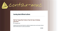 Desktop Screenshot of contax-muc.com
