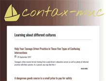 Tablet Screenshot of contax-muc.com